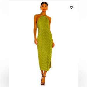 REVOLVE X House of Harlow Frederick Dress in Olive
